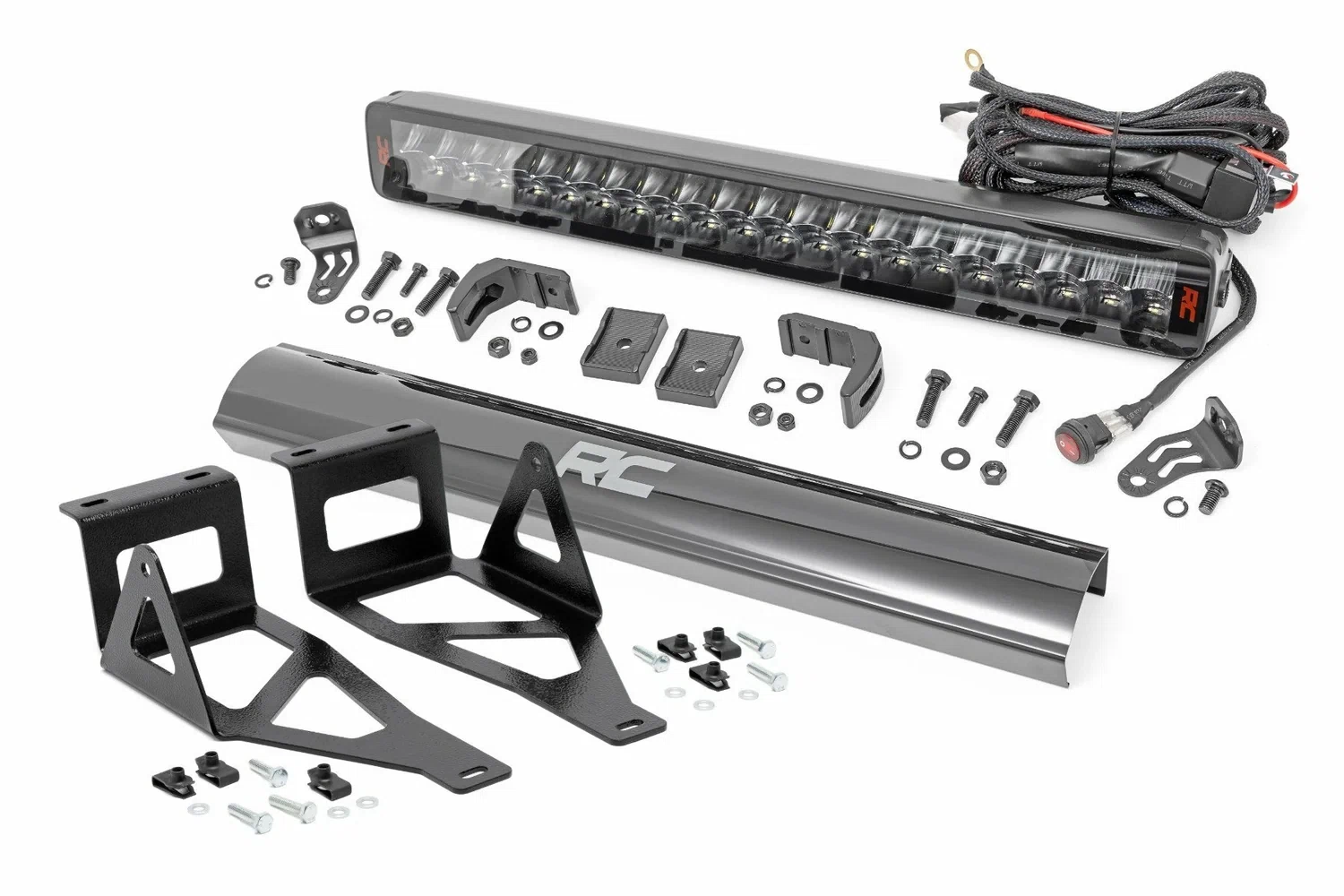 Fits Ford F-250 SD(05-07) LED Light Kit Bumper Mount 20_ Spectrum Dual Row 80665